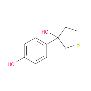 Tetrahydro-3-(4-hydroxyphenyl)thiophene-3-ol