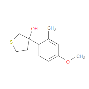 Tetrahydro-3-(4-methoxy-2-methylphenyl)thiophene-3-ol