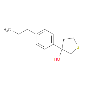 Tetrahydro-3-(4-propylphenyl)thiophene-3-ol