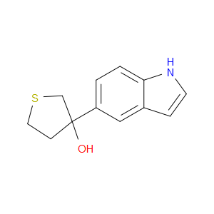 Tetrahydro-3-(1H-indol-5-yl)thiophene-3-ol