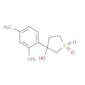 Thiophene-3-ol, 3-(2,4-dimethylphenyl)tetrahydro-, 1,1-dioxide