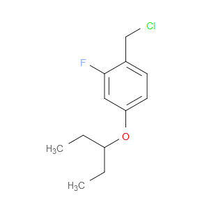 1-(Chloromethyl)-4-(1-ethylpropoxy)-2-fluorobenzene