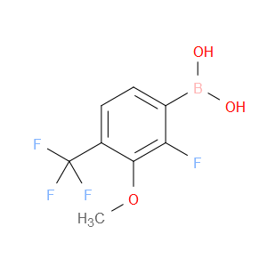 (2-Fluoro-3-methoxy-4-(trifluoromethyl)phenyl)boronic acid