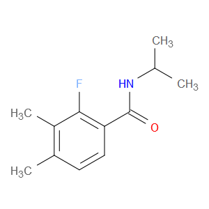 2-fluoro-N-isopropyl-3,4-dimethylbenzamide
