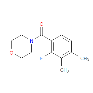 (2-fluoro-3,4-dimethylphenyl)(morpholino)methanone