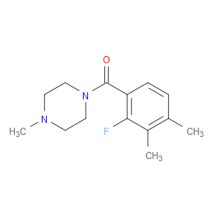 (2-fluoro-3,4-dimethylphenyl)(4-methylpiperazin-1-yl)methanone