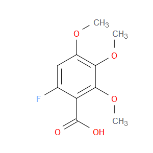 6-fluoro-2,3,4-trimethoxybenzoic acid