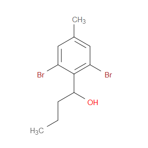 1-(2,6-dibromo-4-methylphenyl)butan-1-ol