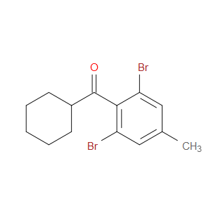 cyclohexyl(2,6-dibromo-4-methylphenyl)methanone
