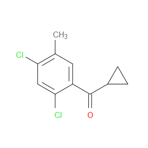cyclopropyl(2,4-dichloro-5-methylphenyl)methanone