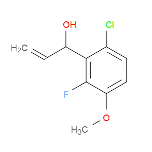 1-(6-chloro-2-fluoro-3-methoxyphenyl)prop-2-en-1-ol