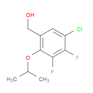 (5-chloro-3,4-difluoro-2-isopropoxyphenyl)methanol