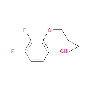 2-(cyclopropylmethoxy)-3,4-difluorophenol