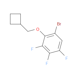 1-bromo-2-(cyclobutylmethoxy)-3,4,5-trifluorobenzene