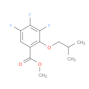methyl 3,4,5-trifluoro-2-isobutoxybenzoate