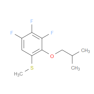 methyl(3,4,5-trifluoro-2-isobutoxyphenyl)sulfane