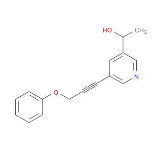 α-Methyl-5-(3-phenoxy-1-propyn-1-yl)-3-pyridinemethanol