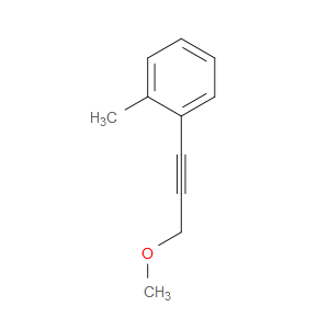 1-(3-Methoxy-1-propyn-1-yl)-2-methylbenzene