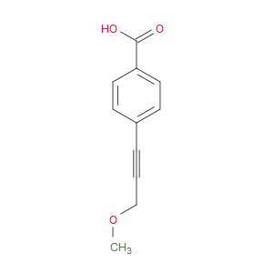 4-(3-Methoxy-1-propyn-1-yl)benzoic acid