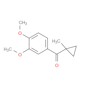 Methanone, (3,4-dimethoxyphenyl)(1-methylcyclopropyl)-