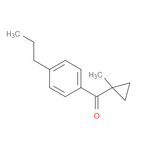 (1-Methylcyclopropyl)(4-propylphenyl)methanone