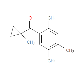 (1-Methylcyclopropyl)(2,4,5-trimethylphenyl)methanone
