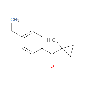 Methanone, (4-ethylphenyl)(1-methylcyclopropyl)-