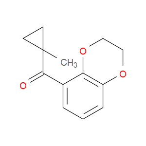(2,3-Dihydro-1,4-benzodioxin-5-yl)(1-methylcyclopropyl)methanone