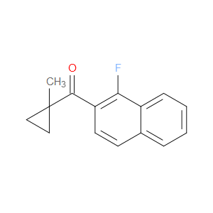 (1-Fluoro-2-naphthalenyl)(1-methylcyclopropyl)methanone