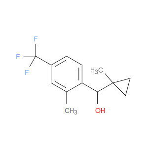 2-Methyl-α-(1-methylcyclopropyl)-4-(trifluoromethyl)benzenemethanol