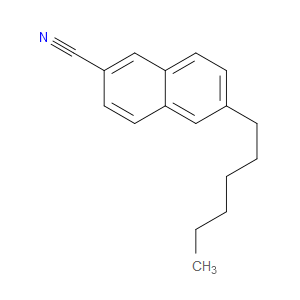 6-Hexyl-2-naphthalenecarbonitrile