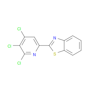 2-(4,5,6-Trichloro-2-pyridinyl)benzothiazole