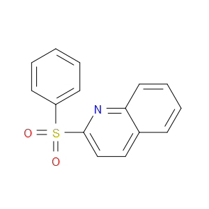 Quinoline, 2-(phenylsulfonyl)-
