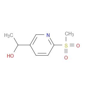 α-Methyl-6-(methylsulfonyl)-3-pyridinemethanol