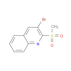 Quinoline, 3-bromo-2-(methylsulfonyl)-