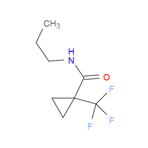 N-Propyl-1-(trifluoromethyl)cyclopropanecarboxamide