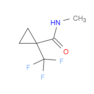 N-Methyl-1-(trifluoromethyl)cyclopropanecarboxamide