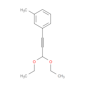 1-(3,3-Diethoxy-1-propyn-1-yl)-3-methylbenzene