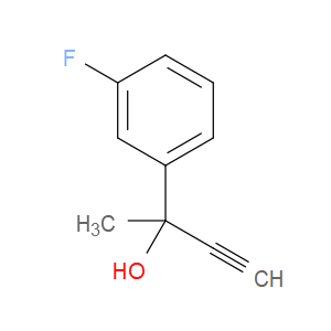 α-Ethynyl-3-fluoro-α-methylbenzenemethanol