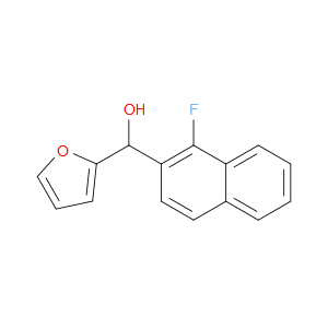 (1-fluoronaphthalen-2-yl)(furan-2-yl)methanol