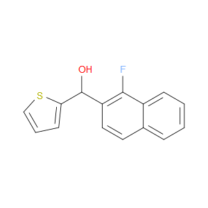 (1-fluoronaphthalen-2-yl)(thiophen-2-yl)methanol