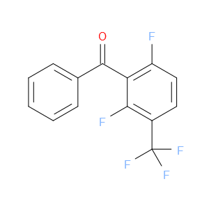 (2,6-difluoro-3-(trifluoromethyl)phenyl)(phenyl)methanone