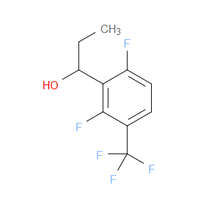 1-(2,6-difluoro-3-(trifluoromethyl)phenyl)propan-1-ol