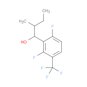 1-(2,6-difluoro-3-(trifluoromethyl)phenyl)-2-methylbutan-1-ol
