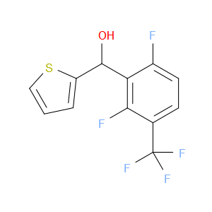 (2,6-difluoro-3-(trifluoromethyl)phenyl)(thiophen-2-yl)methanol