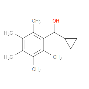 cyclopropyl(2,3,4,5,6-pentamethylphenyl)methanol
