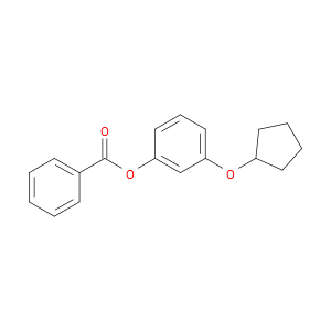 Phenol, 3-(cyclopentyloxy)-, 1-benzoate