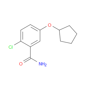 Benzamide, 2-chloro-5-(cyclopentyloxy)-