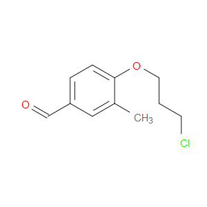 Benzaldehyde, 4-(3-chloropropoxy)-3-methyl-
