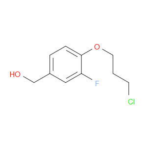 4-(3-Chloropropoxy)-3-fluorobenzenemethanol